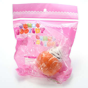 Halloween Squishy Pumpkin Ice Cream 8cm Soft Slow Rising With Packaging Collection Gift Decor Toy