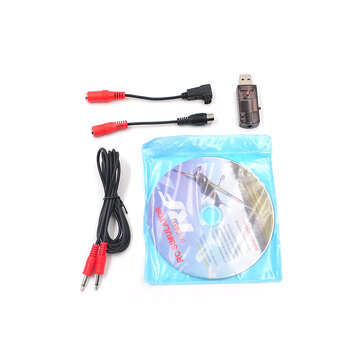 22 in 1 RC Flight Simulator Cable for G7 Phoenix 5.0 XTR FMS Aerofly FPV Racing Compatible Radiolink