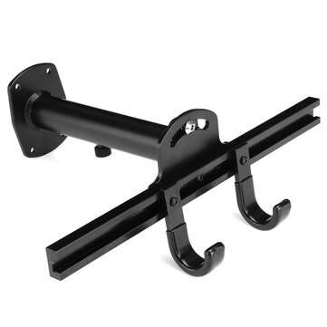 Adustable Bike Bicycle Wall Mounted Rack Storage Hanger Holder Hook Space Saver