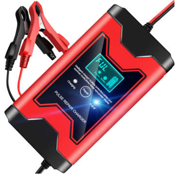 12V 6A Full Automatic Car Battery Charger Power Pulse Repair Chargers (PLUG: USPLUG)