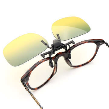 UV400 Polarized Sunglasses Clip Driving Sunglasses Clip Night Vision Goggles Day And Night