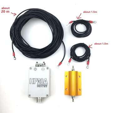 HF20A Short Wave 1.5-30Mhz Full-Band Blind-Free Antenna Shortwave Antenna Outdoor Radio Station Walk