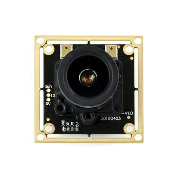 Waveshare IMX335 5MP USB Camera (A)  Large Aperture 2K Video Recording Plug-and-Play Driver Free