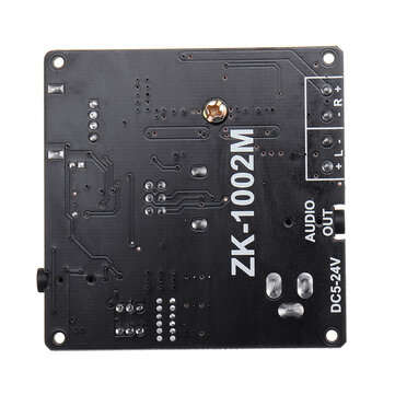 ZK-1002M 100W+100W Bluetooth 5.0 Power Audio Amplifier board Stereo AMP Amplificador Home Theater AU