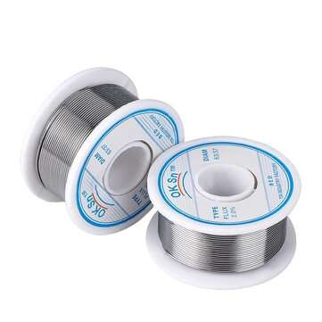 JCD Soldering Wire 0.8mm/1.0mm/1.5mm60/40 Tin Lead 45FT Flux 2.0 Wires Melt Ros... (DIAMETER: 1.0MM)