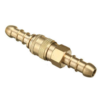 2Pcs Iron Pneumatic Fitting Air Line Hose Compressor Connector Quick Release Coupler Air Line Fittin