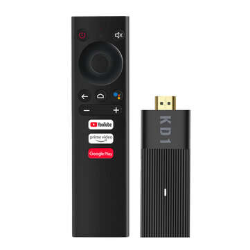 MECOOL KD1 TV Stick Amlogic S905Y2 2GB RAM 16GB ROM BT4.2 2.4G 5G WiFi Android 10 A... (ADAPTOR: US)