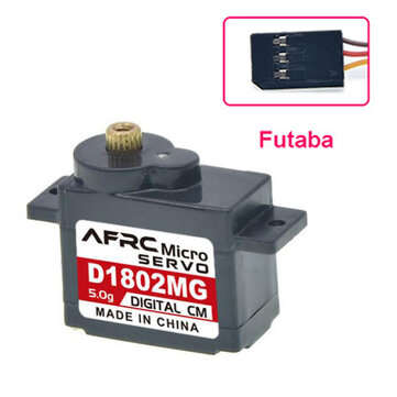 AFRC D1802MG 5g Metal Gear Digital Servo For Indoor Plane Mini RC Car Parts (NO.: 01)