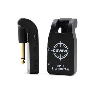CUVAVE WP-2 Wireless Audio Transmission System Transmitter Receiver with 280 Rotatable 1/4" Plug B