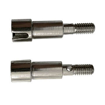 2PCS Xinlehong Q901 Q902 Q903 1/16 RC Spare Metal Rear Drive Cup QWJ02 Car Vehicles Model Parts
