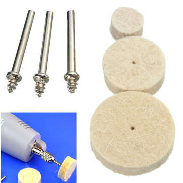 33pcs Wool Polishing Wheel Grinder Accessories for Rotary Tool