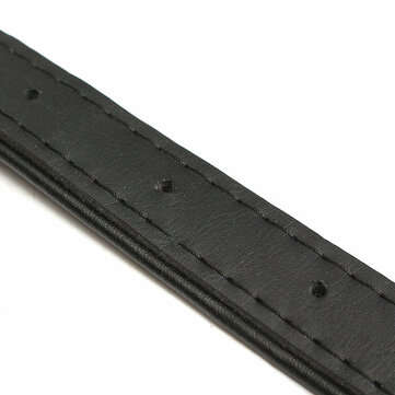 4pcs Black Thickness Guitar Accordion Strap PU Leather Shoulder Straps Belt Adjustable 2 Short 2 Lon