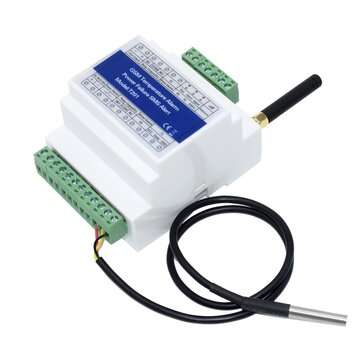T201 GSM 3G 4G Temperature Monitor AC/DC Power Lost Alarm Remote Monitor Support Timer Report APP Co