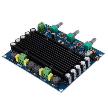 XH-M549 150W*2  Digital Power Amplifier Board TPA3116D2 Digital Audio Amplifier Board 2.0 Channels w