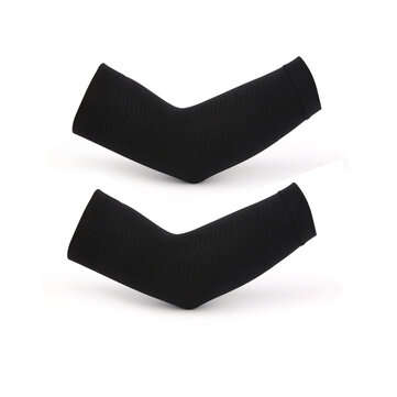 1 Pair Women Legs Arm Shaper Belt Slimming Thin Arm Calorie Buster Slimmer Wrap Be... (COLOR: BLACK)