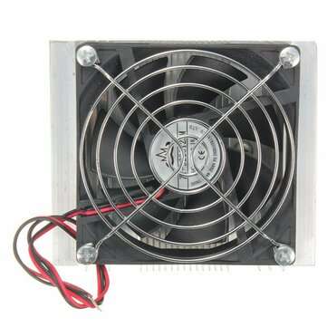 Geekcreit TEC1-12705 Thermoelectric Peltier Refrigeration Cooling System Equipment Kit Cooler Fan