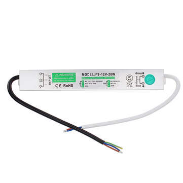 100-240V LED Driver Power Supply Transformer Power Supply Driver Led Light Waterproof... (WATT: 20W)