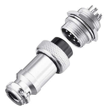 1Set GX16-9 Pin Male And Female Diameter 16mm Wire Panel Connector GX16 Circular Aviation Connector