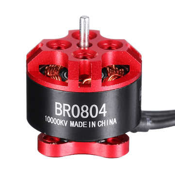 Racerstar BR0804 0804 10000KV 12000KV 1-2S Brushless Motor for RC FPV Racing Drone (KV: 10000KV)