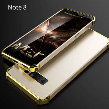 Bakeey 3 In 1 Bumper Plating Frosted Case For Samsung Galaxy Note 8 (COLOR.: GOLD)