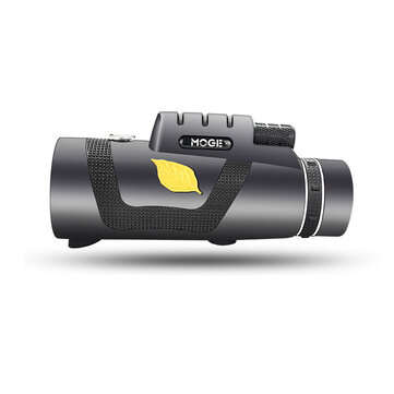 Moge 12x50 Powerful Monocular Telescope 20mm Ocular FMC Film HD Professional Night Vision with Tripo