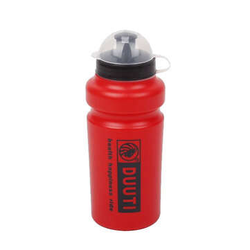 DUUTI WB-102 500ml Plastic Bike Bicycle Water Bottle Eco-friendly Ultralight Cyclin... (COLOR.: RED)