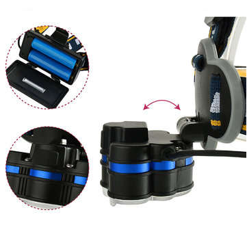 XANES 2606-5 18650 Battery USB Rechargeable Bike Bicycle Headlamp Camping Flashlight Cycling