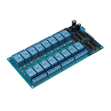 BESTEP 16 Channel 24V Relay Module LM2596 With Optocoupler Protection Low Level Trigger For Auduino