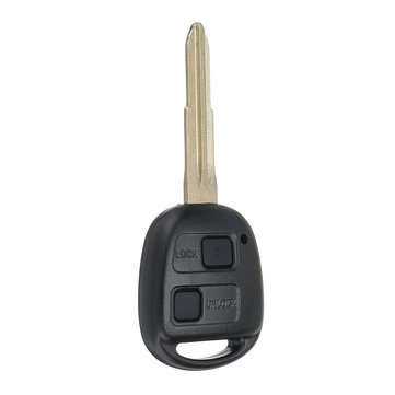 2 Button Remote Key Fob With Switch Battery Pad For Toyota Yaris Avensis Corolla RAV4