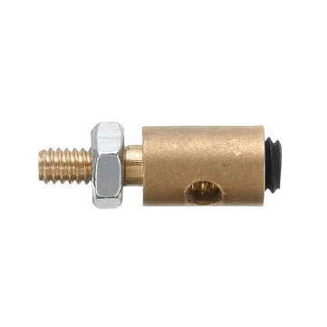 50PCS 1.3mm Adjustable Pushrod Connectors Linkage Stoppers For RC Airplane