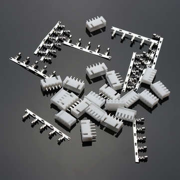 Excellway 10sets of 4S 5Pin 2.54mm Lipo Balance Connector Plug Diy Housing Model Kit