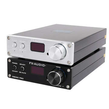 FX-Audio D802C PRO Wireless bluetooth 4.2 Support NFC USB AUX Opt... (ADAPTOR: US | COLOR.: SILVERA)