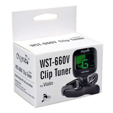 Cherub WST-660V Adjustable Clip on Tuner with LCD Display for Violin