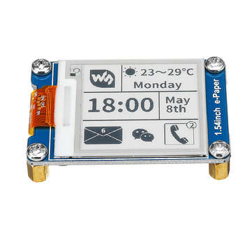 Waveshare 1.54 Inch E-ink Screen Display e-Paper Module Black/White SPI Support Partial Refresh For