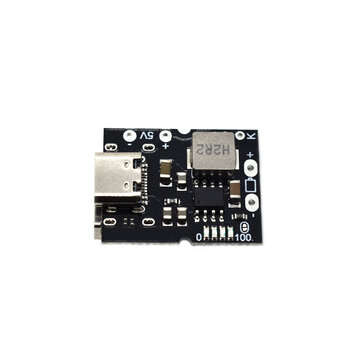 Type-C USB 5V 2A Boost Converter Step-Up Power Module Lithium Battery Charging Protection Board LED