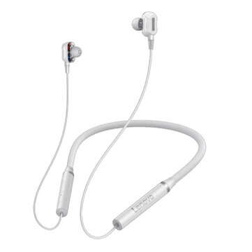 Lenovo HE05 PRO bluetooth 5.0 Earphone HIFI Dual Dynamic DSP CVC Noise Reduction H... (COLOR: WHITE)