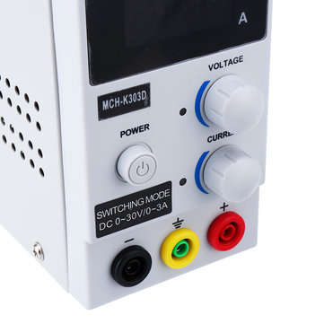 MCH-K303D 0-30V 0-3A 160W Adjustable DC Switching Power Supply 4 Digits LED Regulated Power Supply