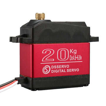DSSERVO DS3218MG Waterproof 20KG High Speed Metal Gear 180/270 Digital Servo F... (TYPE4: 180)
