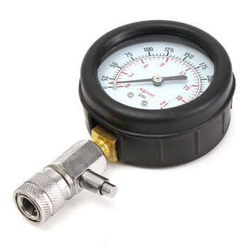 Pro Petrol Gas Engine Cylinder Compression Tester Oil Pressure Gauge Kit Motor Auto