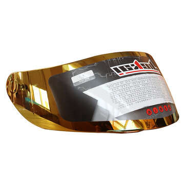 JIEKAI GXT 902 Model Motorcycle Helmet Glass Shield Gold Color Available For K3SV K5 Helmet