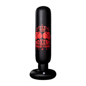 1.6M Free Standing Inflatable Boxing Punch Bag Boxing Kick Training Home Gym Fitness Tools For Adult