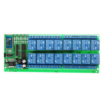 DC 12V 16 Channel bluetooth Relay Board Wireless Remote Control Switch For Android Phones With bluet