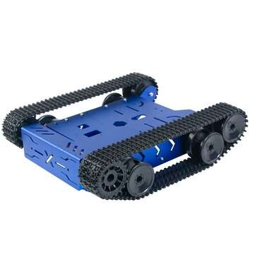 GFS-X Smart Robot Car Chassis Kit Aluminum Alloy Tank Mobile Platform 2WD Motors for Arduinos / Rasp