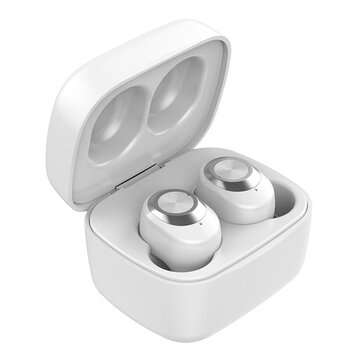 ZEALOT T1 TWS Wireless Earbuds bluetooth 5.0 Earphone Mini Portable Stereo Touch C... (COLOR: WHITE)