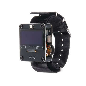 Black Deauther Wristband NodeMCU ESP8266 Programmable WiFi Development Board