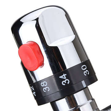 22mm Hot Cold Water Thermostatic Mixing Valve 3 Way Adjust Temperature Control Valve