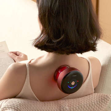 FITDASH Electric Cupping Therapy Massager Anti Cellulite Magnet Guasha USB Rechargeable Body Device