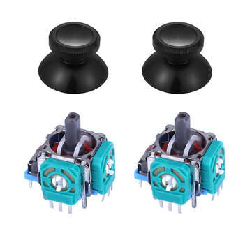 2 Pcs Controller Replacement 3d Analog Stick Sensor Module Thumb Stick For Ps4 Gamepad... (type: #2)