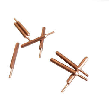8Pcs Spot Welder Welding Needle Aluminum Oxide Copper 3mm Eccentric Rod Welding Machine Welding Pen
