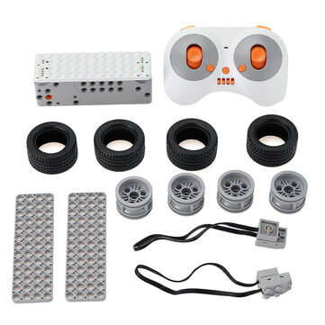 XIAO R DIY Programmable RC Robot Kit APP/Stick Control STEAM Educational Kit Compatible with Lego